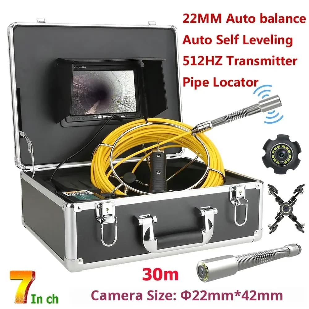 Industrial High-Definition Endoscope Pipeline Camera Underground Pipeline Detector Sewer Inspection Video Recording OEM