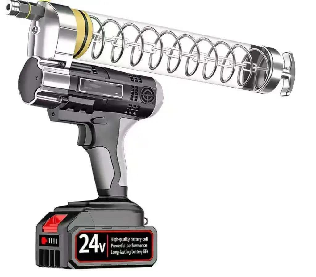 Lithium Battery Electric Grease Gun Automatic Cordless Grease Gun with Hard Case OEM 304 Stainless Steel