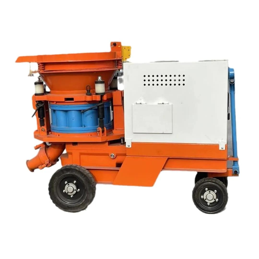 PS7I Mining Shotcrete Machine Special Design 5-7m Output Dry/Wet Mix Concrete Spraying 500mm Hose Underground 1 Year Warranty
