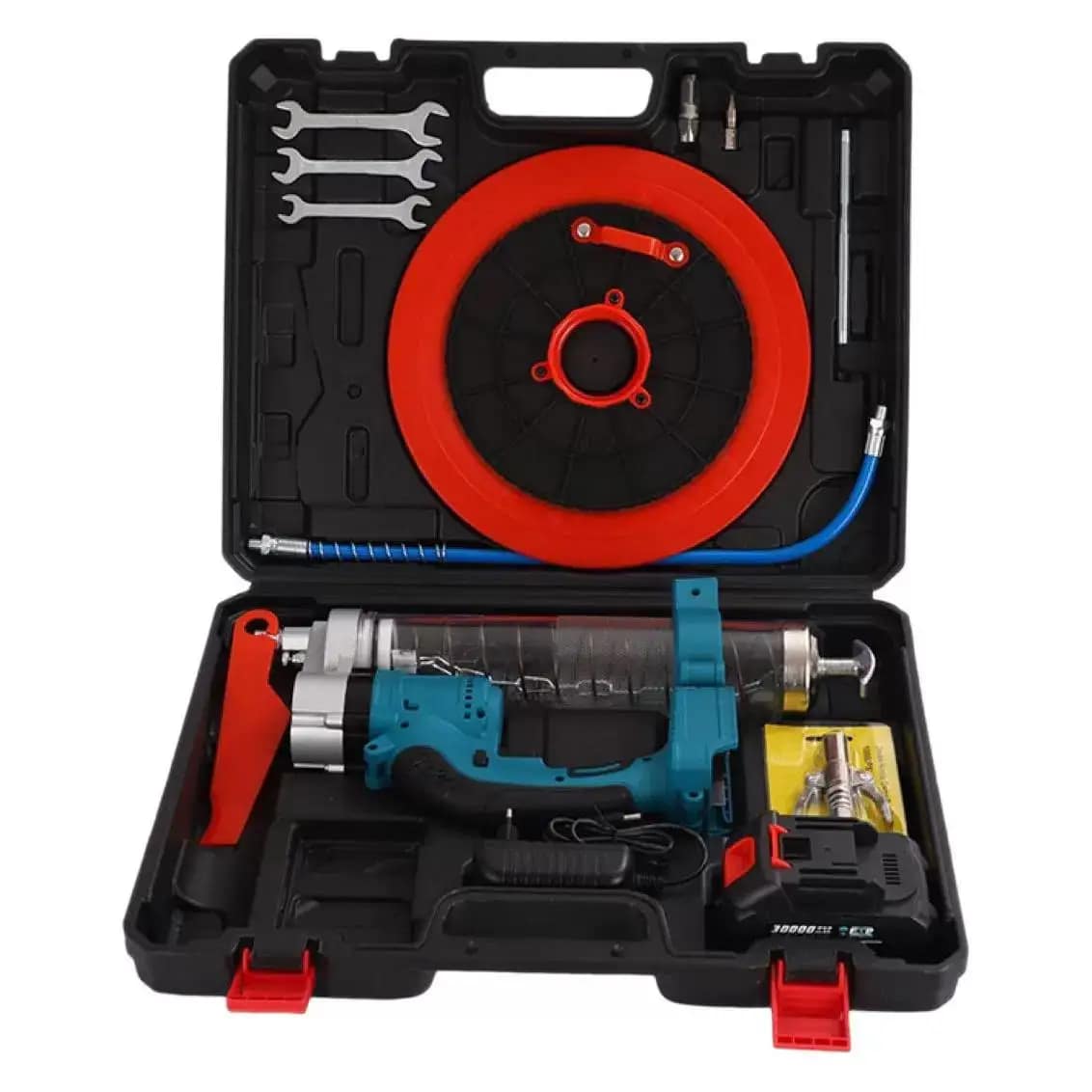 High-pressure Electric Grease Gun Lubricator Machine Hardware Auto Repair Tool Set