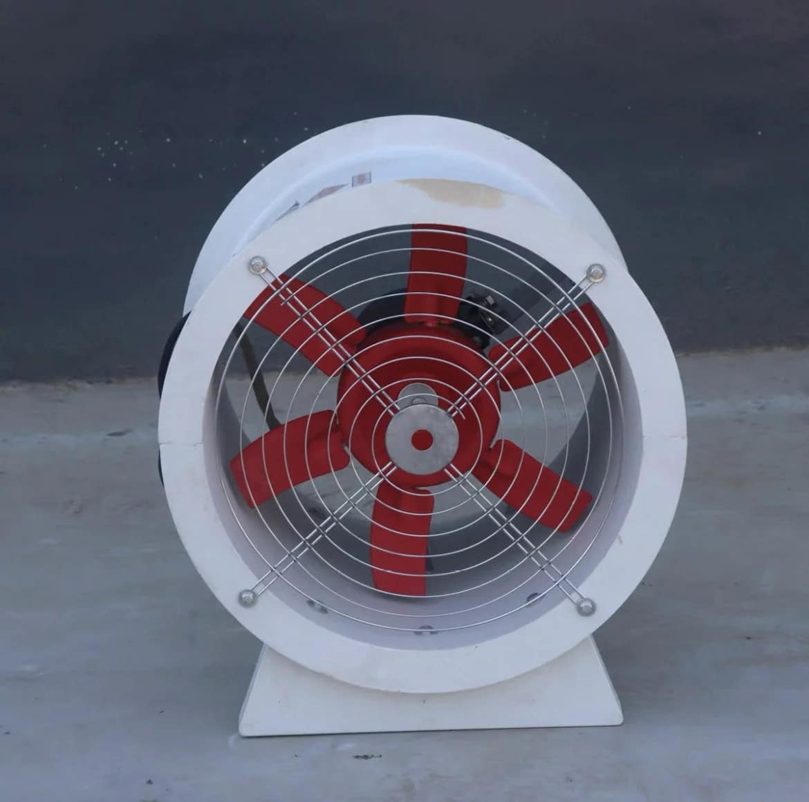 Mine Explosion-Proof Axial Flow Fan with Gear and Motor for Underground Pipeline Exhaust
