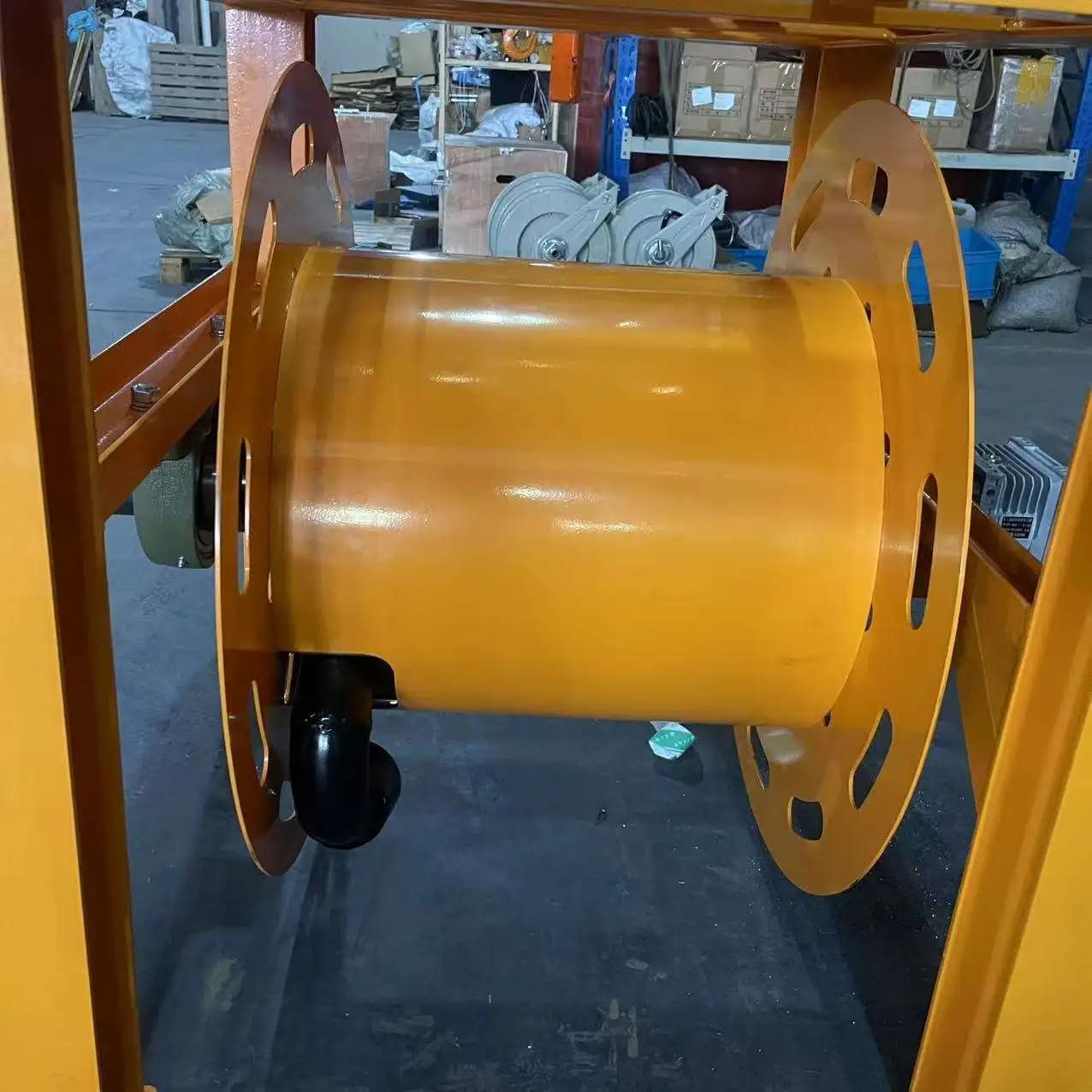 Pneumatic Explosion-Proof Heavy-Duty Rust-Resistant Auto-Rewind Industrial High-Pressure Hose Cable Reels for Sanitation