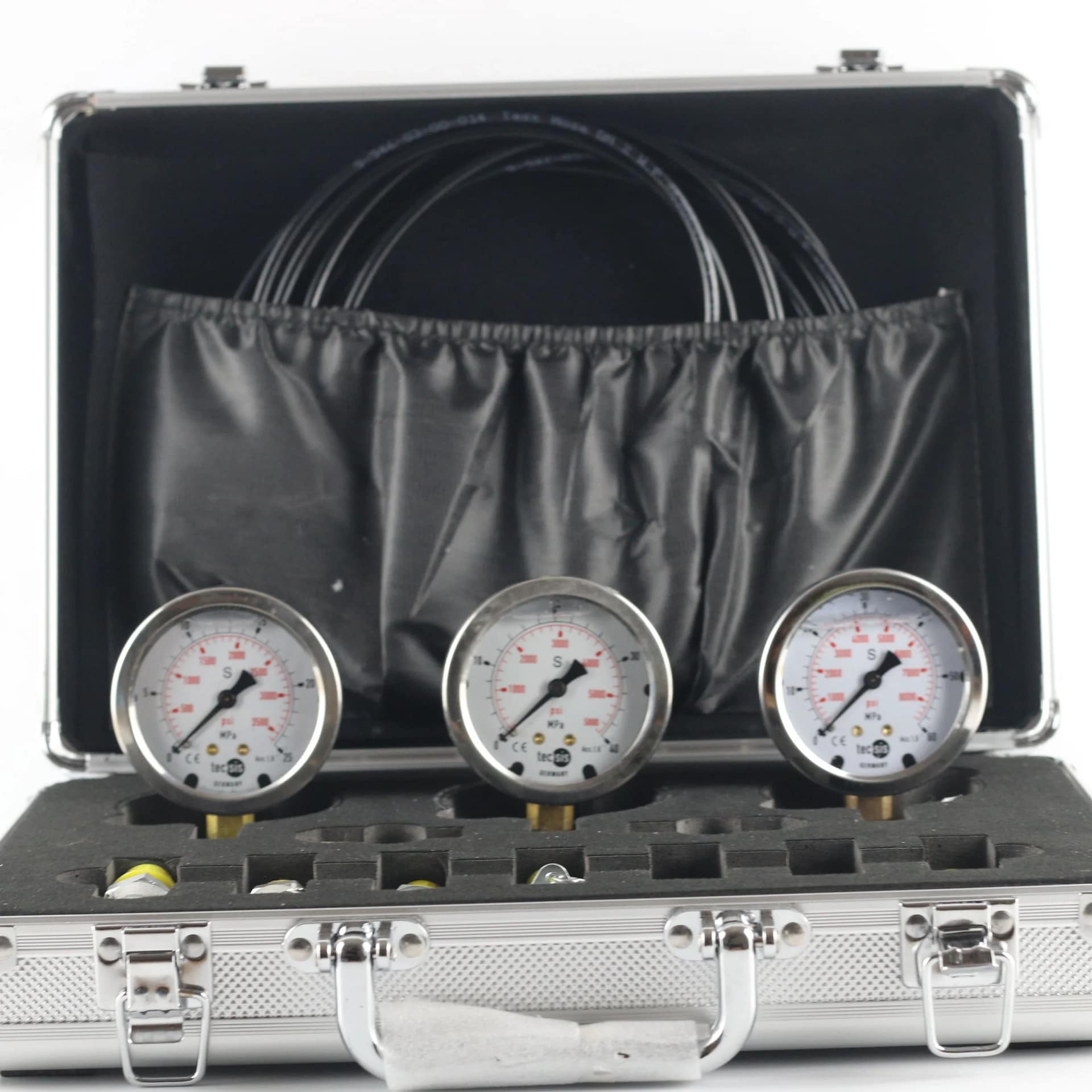 Portable OEM Industrial & DIY Hydraulic Pressure Gauge Test Kit for Excavators Precision Oil Pressure Testing Instrument