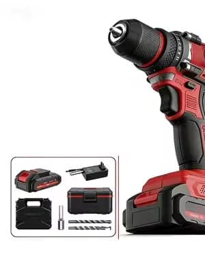 Electric Impact Screwdriver Rechargeable Lithium-ion 18V High Torque Lightweight 0.95kg