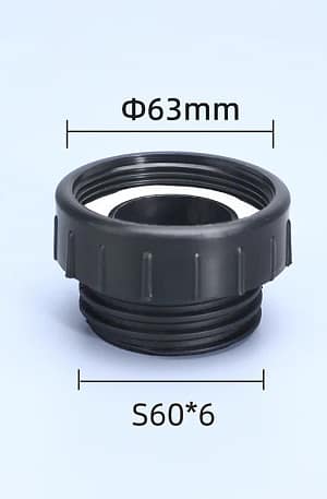 Cross-border Best-selling IBC Tank Valve Adapter 2inch 3/4 Reducer Fitting 1/2 Converter 1.5inch Female Connection Hexagon Head