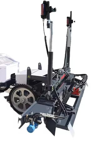 Concrete Laser Screed Infrared Paver Small Automatic Four-wheel Ride-on Floor Leveling Machine with Engine Short Turning Radius