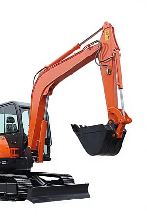 Large Digging Bucket Crawler Excavator Bosch Rexroth Hydraulic Cylinder Construction Site Engineering Landscaping 200 60 150
