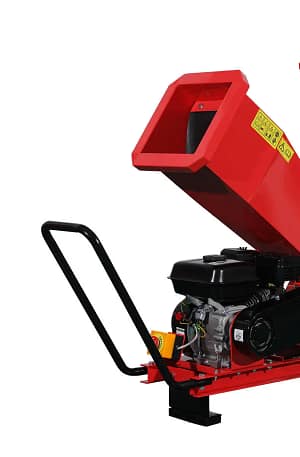 Gasoline Engine Motor Gearbox PLC Bearing Wood Crusher/Shredder Log Branch Crusher Sawdust Making Machine Short Turning Radius