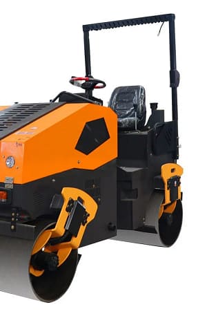 Small Vehicle-style Road Roller 2 Tons Hand-Held Double/Single Steel Wheel 1 Ton Compactor Engine Motor Gear Short Turning