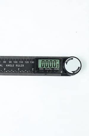 Electronic Digital Display High Precision Universal Angle Ruler Multifunctional Woodworking Protractor Measuring Stainless Steel