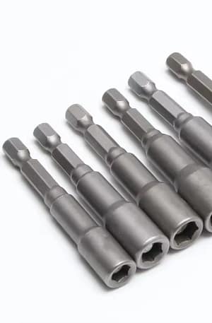 Industrial Grade Hex Socket Screwdriver Bit Chromium Vanadium Steel Impact Driver Long External Hex Electric Drill Pneumatic