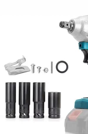 21V Electric Wrench Lithium Battery Charging Brushless Impact Wrench High Torque Scaffolder Air Gun Powerful Auto Repair 1 Year