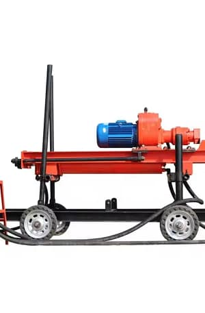 70-100 Sub-surface Electric Rock Drilling Machine Engineering Mining Blasting Pump Portable Machinery Max.25m Drilling Depth