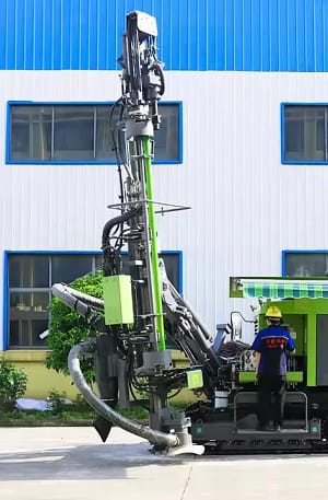 Caterpillar-type Diesel-Powered Down-the-hole Drilling Rig Gearbox Fully Automatic Mine Blasting Hole Drilling Bearing Drilling