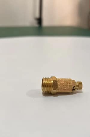 High Quality Adjustable Brass Silencer for Industrial Pneumatic Systems OEM Customizable for Drill Applications Wholesale