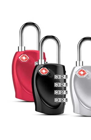 TSA Customs Password Padlock TSA330 Certified 4-Digit Alloy Cross-Border Wholesale Customized Manufacturer