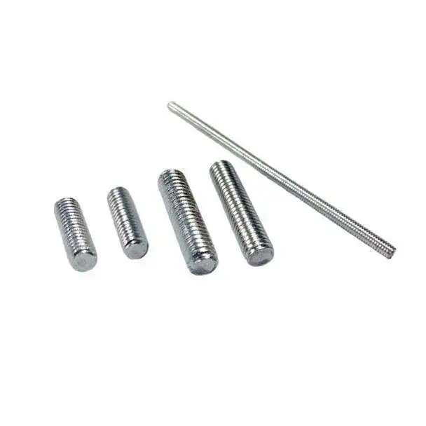 Galvanized 304 Stainless Steel Metric Threaded Rods M4-M42 Fully Threaded Studs 1m 2m 3m Heavy-Duty Black Finish Class 4.8 & 6.8