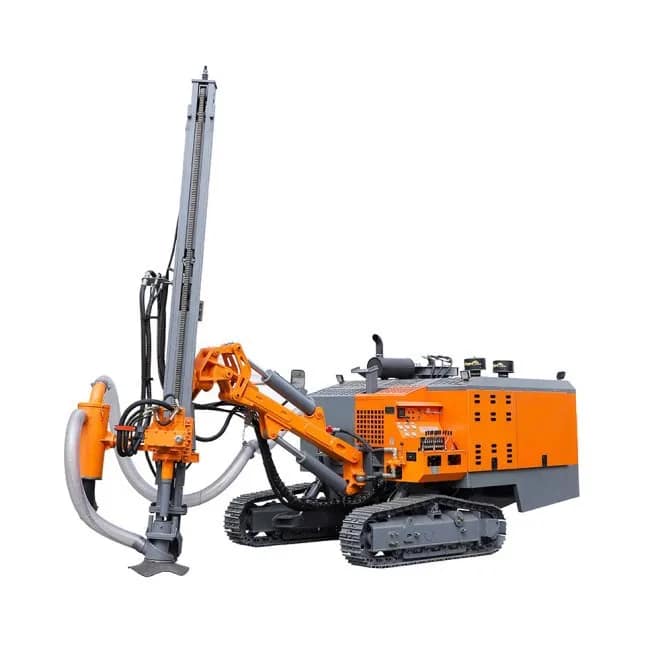 Automatic DTH Drill Rigs for Open-Pit Mining Earthwork Rock Blasting Well Photovoltaic Pile Driving-China Manufacturer