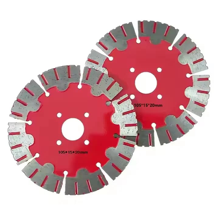 Hot-Pressed Diamond Concrete Slotting Blades Granite Cutting Saw Blades Marble Blades for Slotting Machines