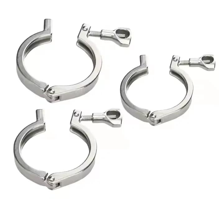 Adjustable Pipe Clamp with Rubber Washer and Base Welded Internal Thread Pipe Bracket