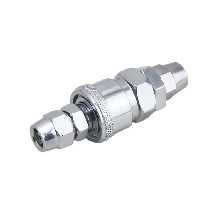 NPT Pneumatic Industrial Brass Couplers OEM Customizable Quick Connect Fittings for Air Compressors and Drills in the US