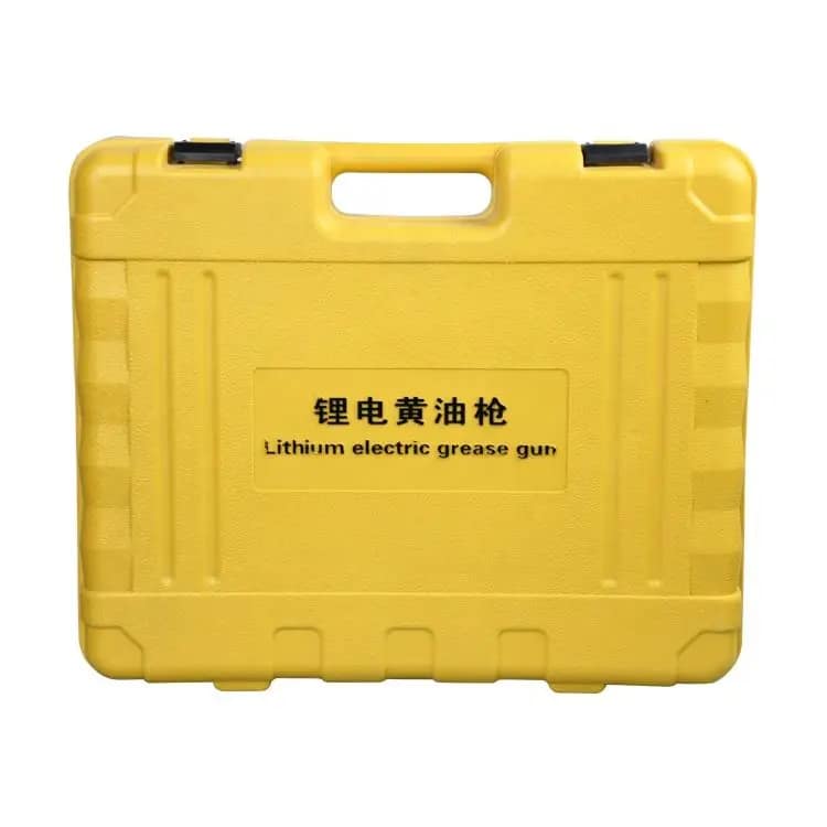 High-Pressure Electric Grease Gun Lubricator OEM 304 Stainless Steel Auto Repair Tool Set with Batteries and Hard Case