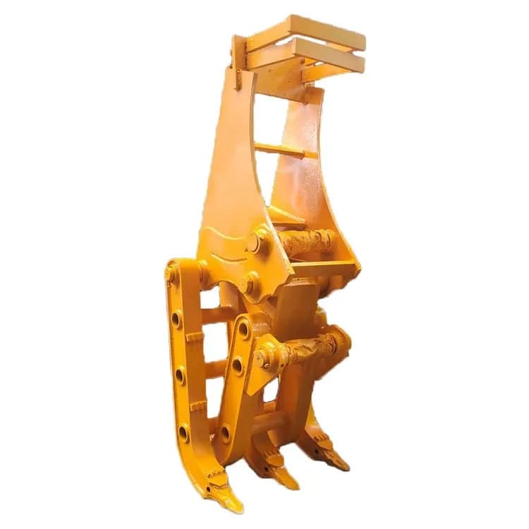 Excavator Wood Grabbers, Excavator Log Grapplers Sales Quotation, Bar Log Grabbers with 360-Degree Rotating Log Grapple