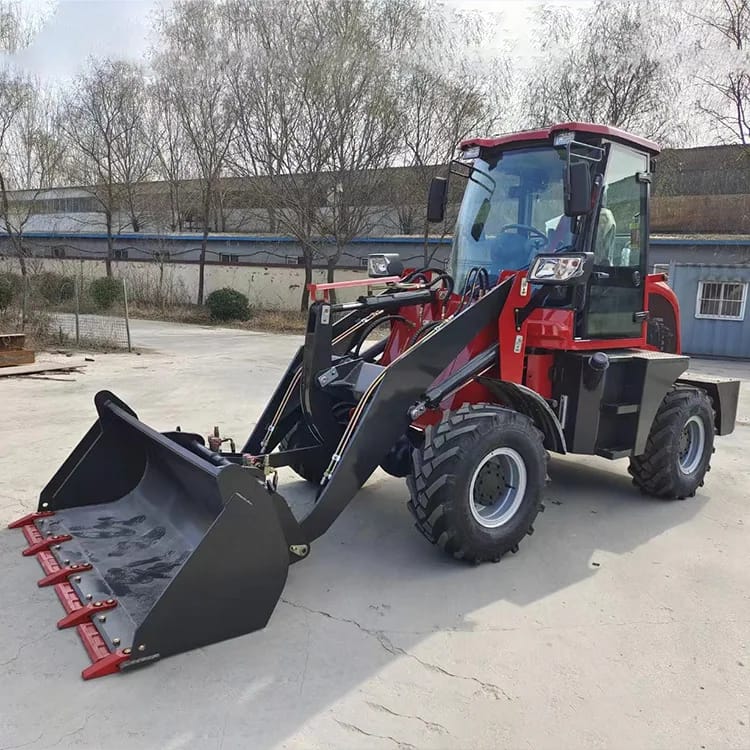 Manufacturer's Stock Front Loader Four-wheel Drive Small Shovel Truck Underground Driver-operated Loader Equipment 1 Year