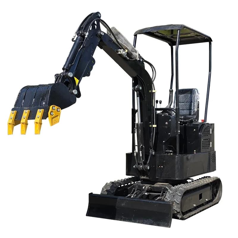 Industrial 5 Ton Electric Mini Crawler Excavator Zero Tail Swing Stratton XR2100 Engine Bosch Rexroth Hydraulics 75000W 1 Year