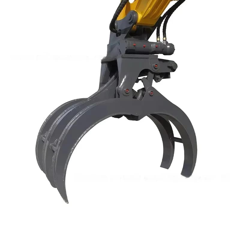 Digger Refitting Rotary Grass Wood Grab Excavator Hook Hydraulic Heavy Duty Mechanical Clip Made in China More 5-Year Warranty