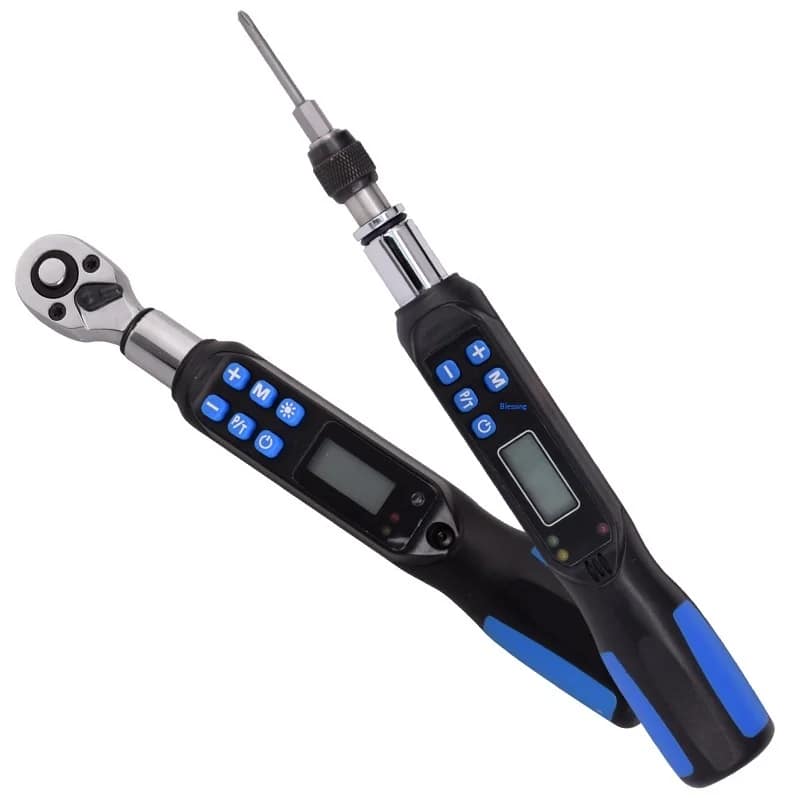 WISRETEC Taiwan Original Digital Metric Torque Screwdriver Wrench Electronic Measuring Tool 20Nm Capacity Mini Ratcheting Steel