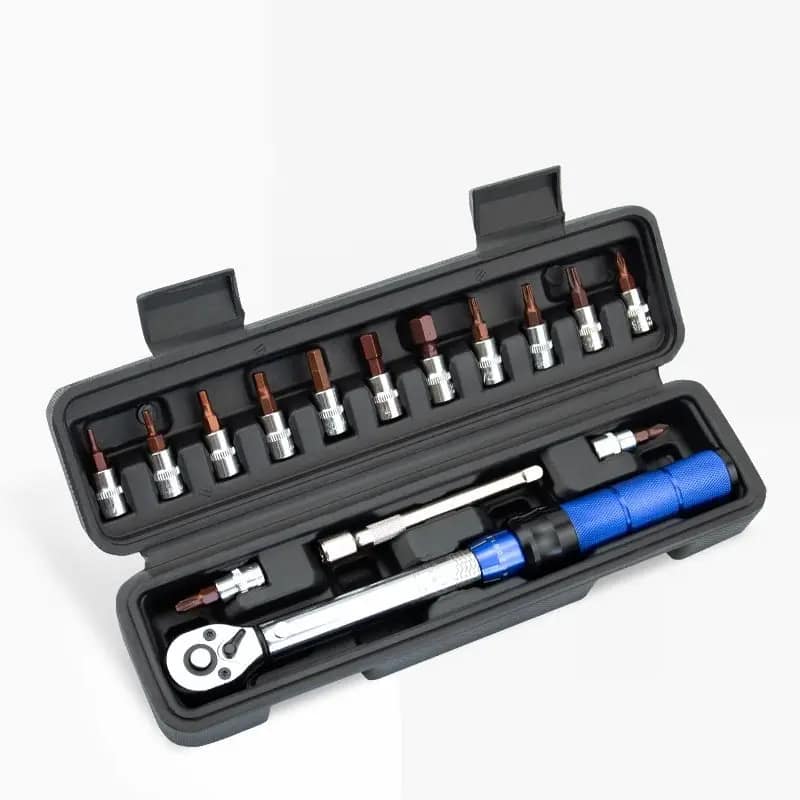High Quality Stainless Steel Adjustable Magnetic Wrench Set 28-210 Nm Multi-Functional Manual Torque Wrench Tool Kit Industrial