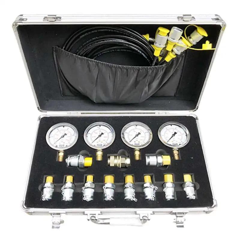 Portable Hydraulic Pressure Gauge Test Kit for Excavators OEM Industrial DIY Precision Oil Pressure Testing Instrument Torque