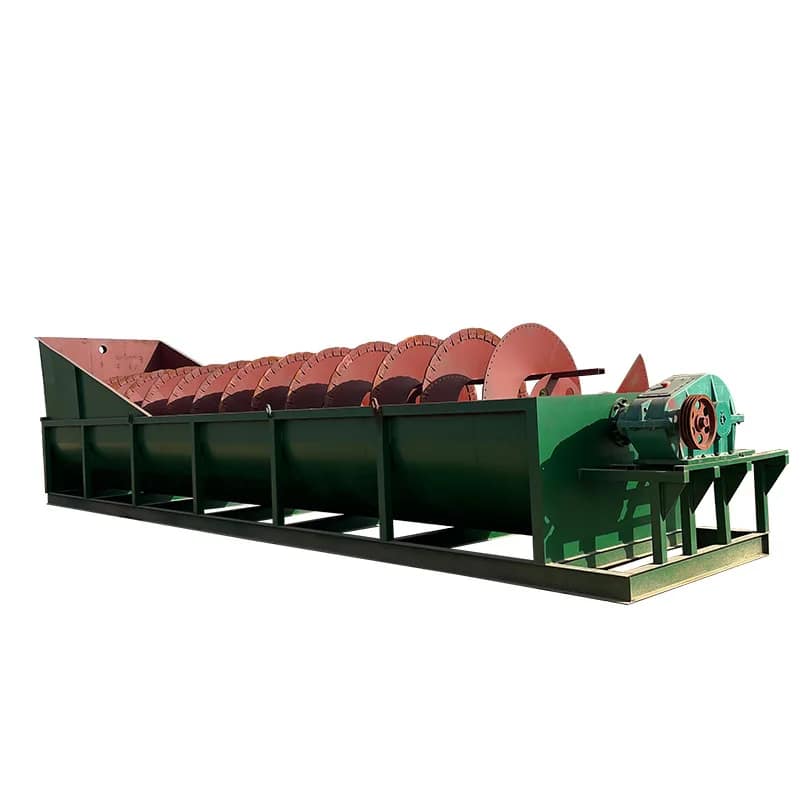 Small-scale Stone Washing Machine Ore-Washing Equipment Wheel-Type Mobile Sand Washing Plant Large Single-Screw China 2.5 Ton