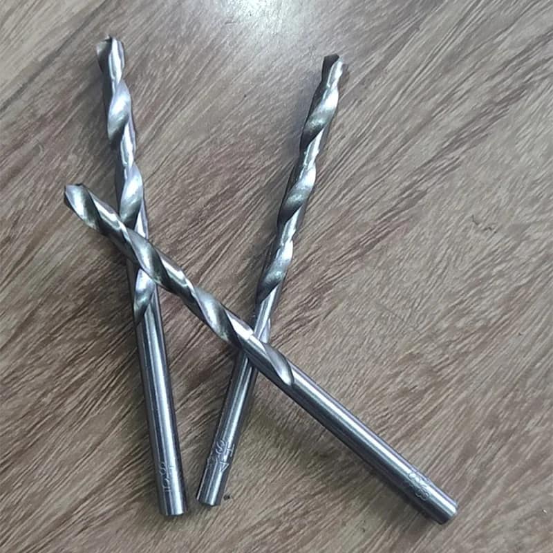 High-speed Steel Twist Drill Straight Handle Clear Edge White Hand Electric Drill for Iron Aluminum Plate Drilling Model Wj002 1