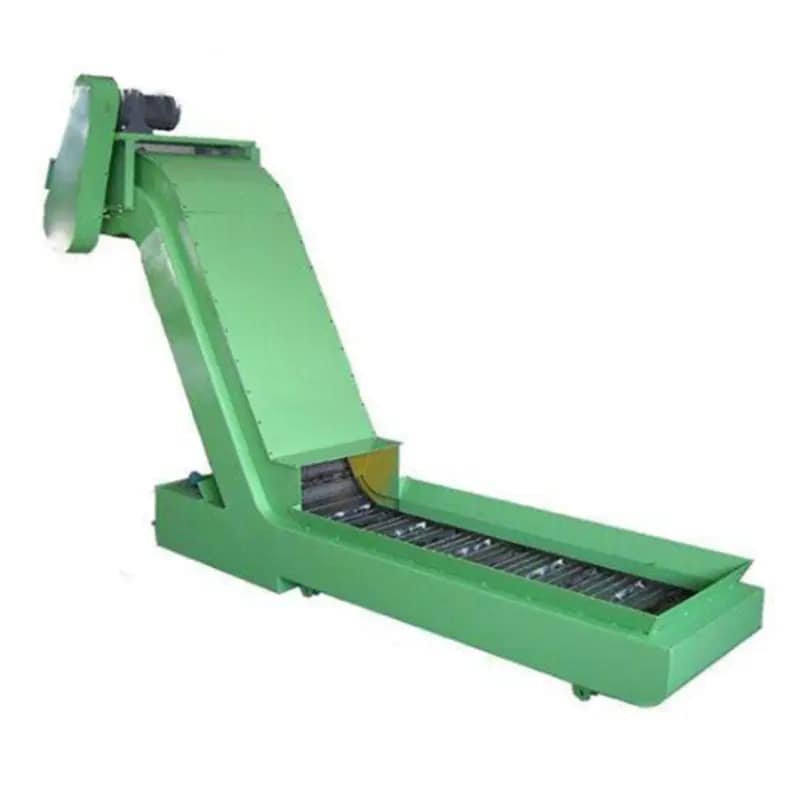 Hinged Chain Motor Gearbox PLC Chip Removal Conveyor with Bearing Engine Gear 86kg