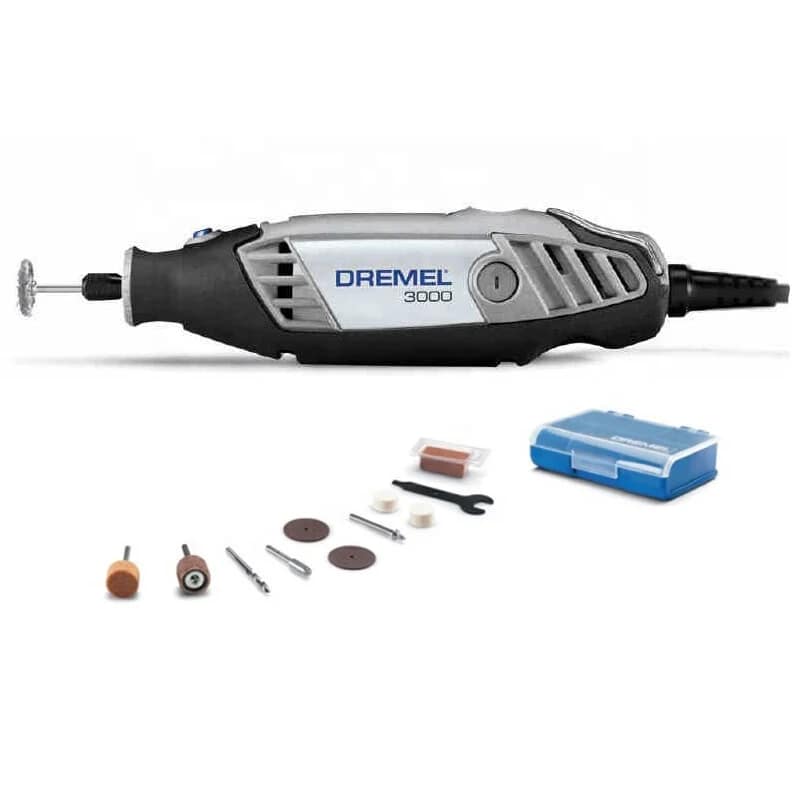 DREMEL3000-N/10 Mini Electric Grinder Set Variable Speed Brushless Motor Battery Type Straight Cutting Disc Polishing Engraving