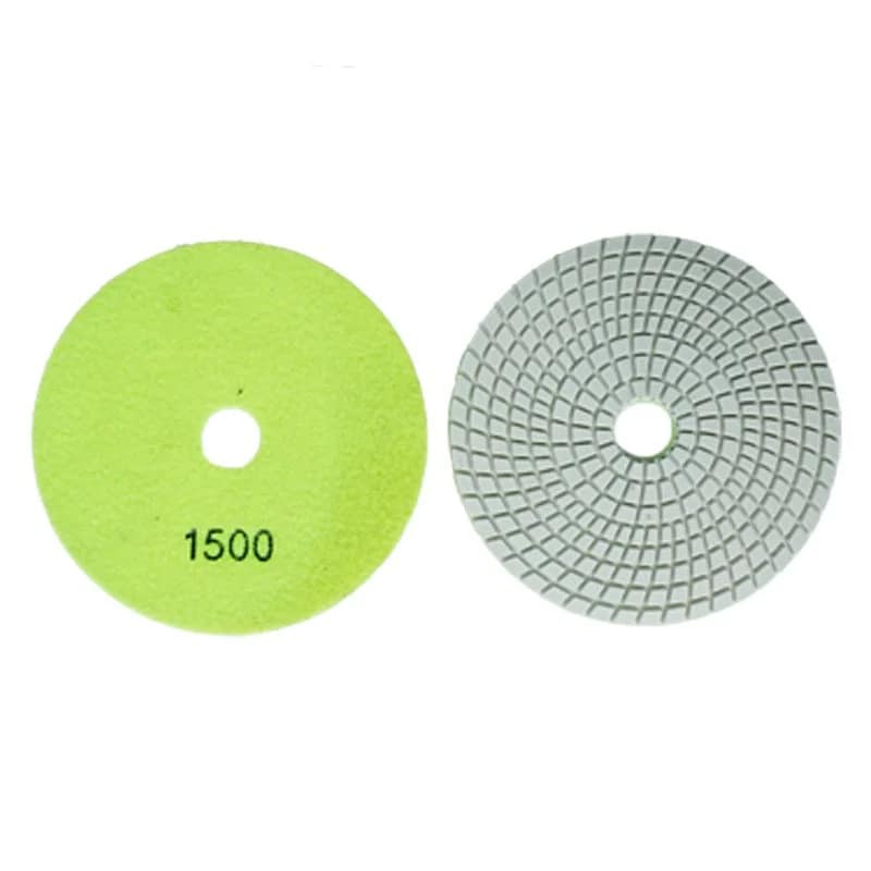 7-Step Wet Diamond Disc Polishing Pads Premium Medium Grade 50/40 Grit for Marble & Stone