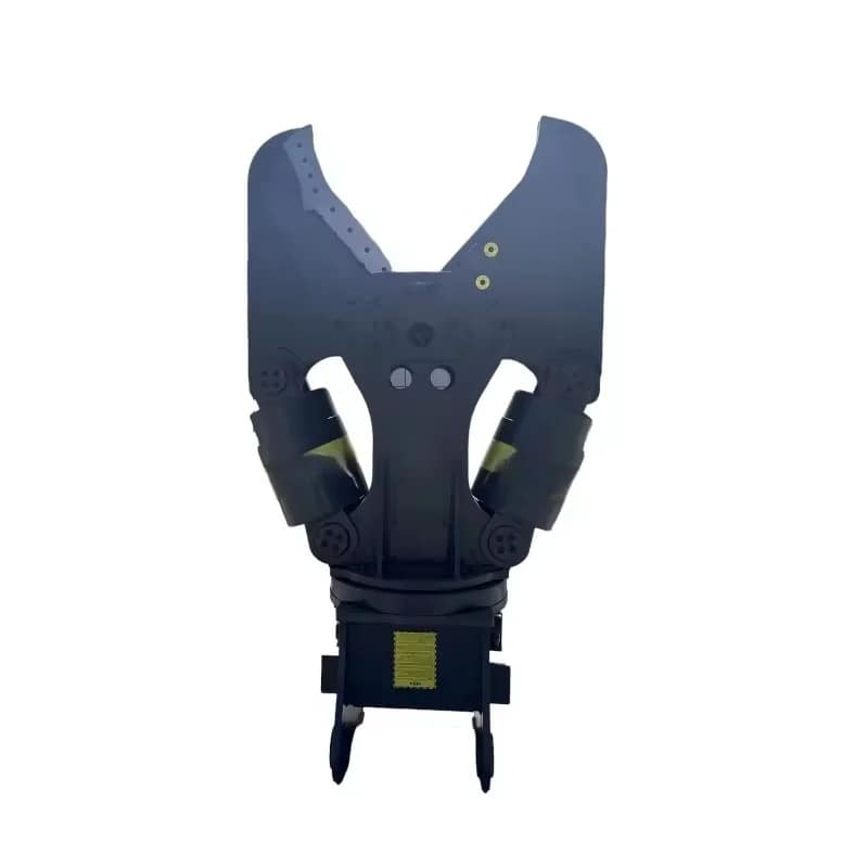 Excavator Hydraulic Double Steel Shear with Motor for Cutting Scrap Rebar Rotating Beak Shear OEM Compatible