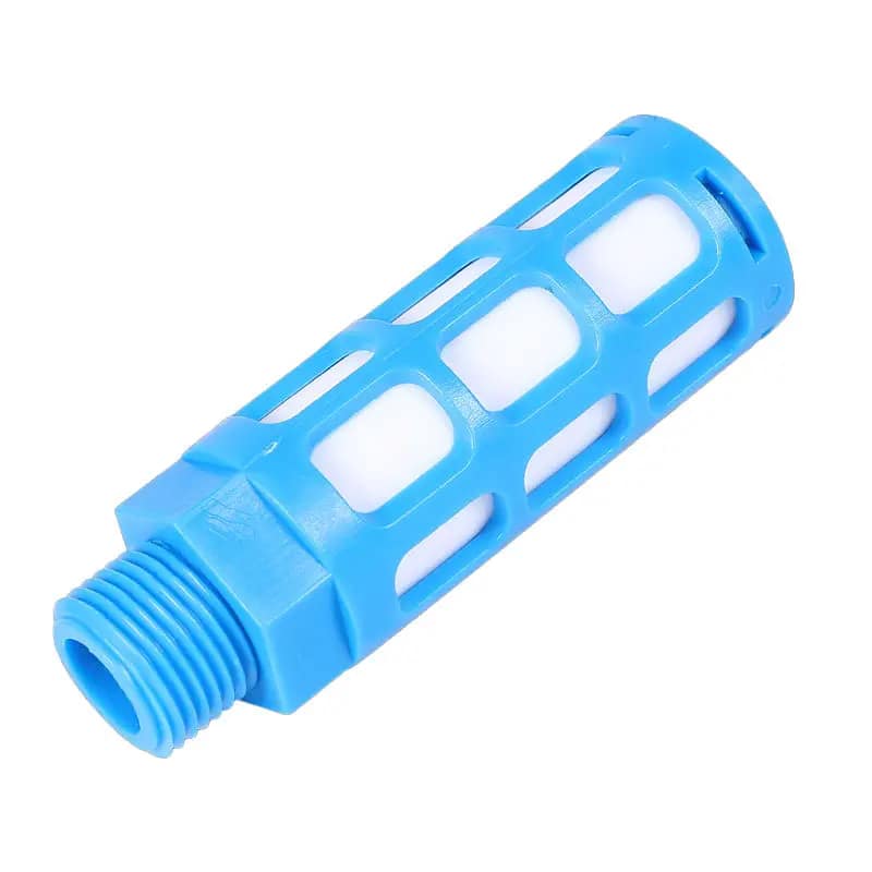 Pneumatic Parts Mechanical Components Screw Drill Silencers Plastic Exhaust Silencers