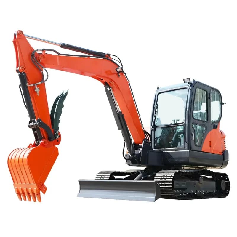 60 80-Type 230-Type Crawler Excavator Engineering Construction Grapple Medium Hydraulic Earth-Moving Bosch Rexroth 15000kg