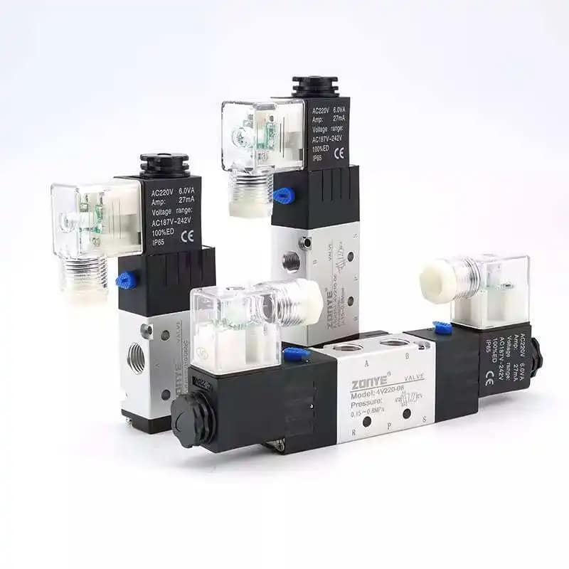 Metal Pneumatic Solenoid Valve for Food/Pharmaceutical Use Low Temperature Resistant
