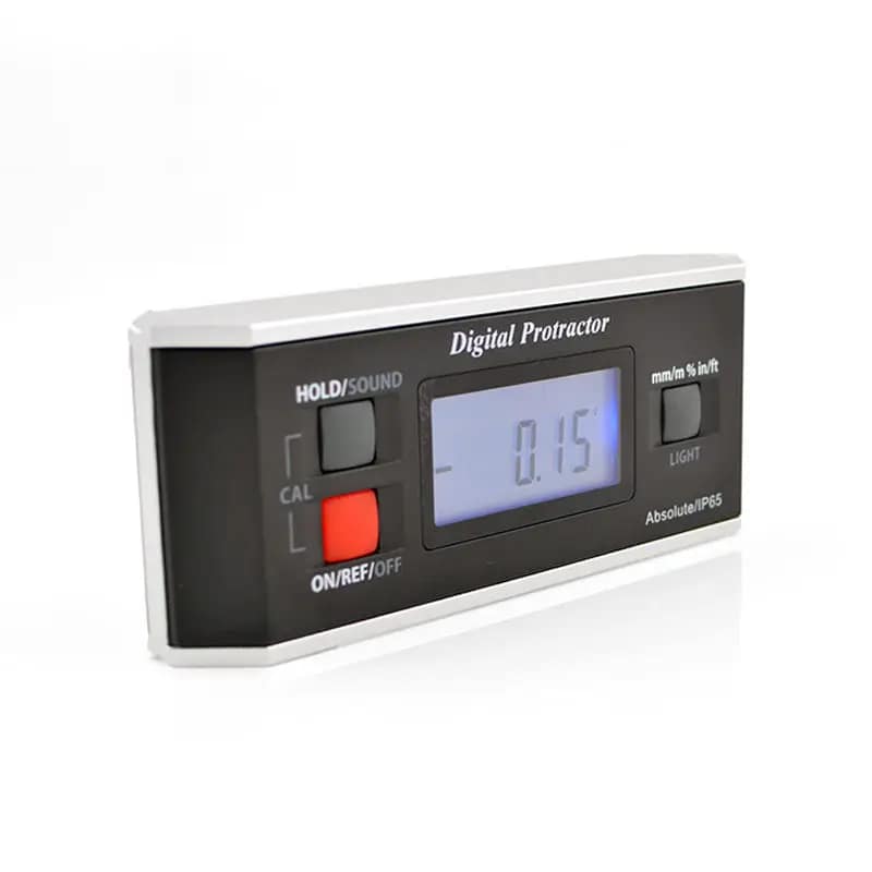 DIY Digital Protractor Inclinometer Strong Magnetic Base 490 Measuring Range 0.05 Resolution IP65 Protection Electronic