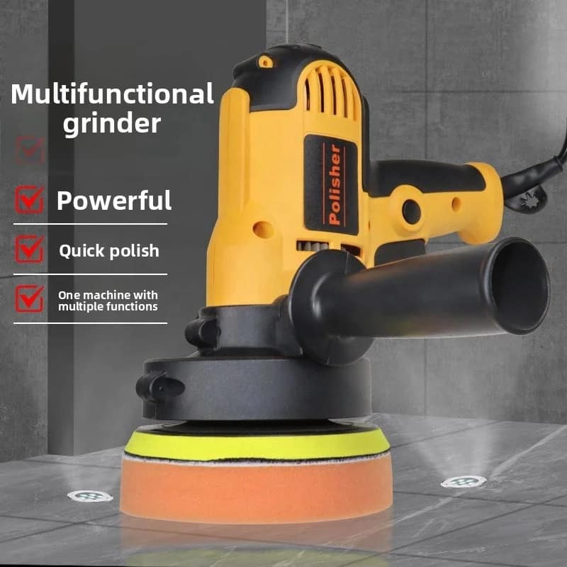 Electric Portable Floor Polishing Machine 220V AC for Car Paint & Floors-Scratch Repair & Glaze Waxing Detailing