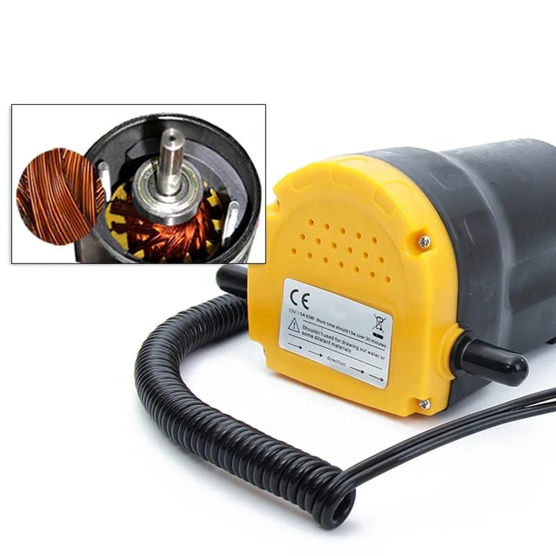 Factory Supply Cross-border Hot Sale 12v/24v Electric Gear Hydraulic Oil Self-priming Pump Oil Change Diesel
