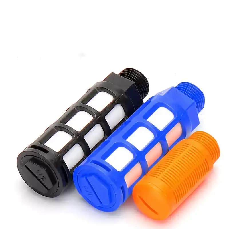 Pneumatic Parts & Mechanical Components Silencers Plastic Exhaust Silencers Screw-Type for Drill Machines