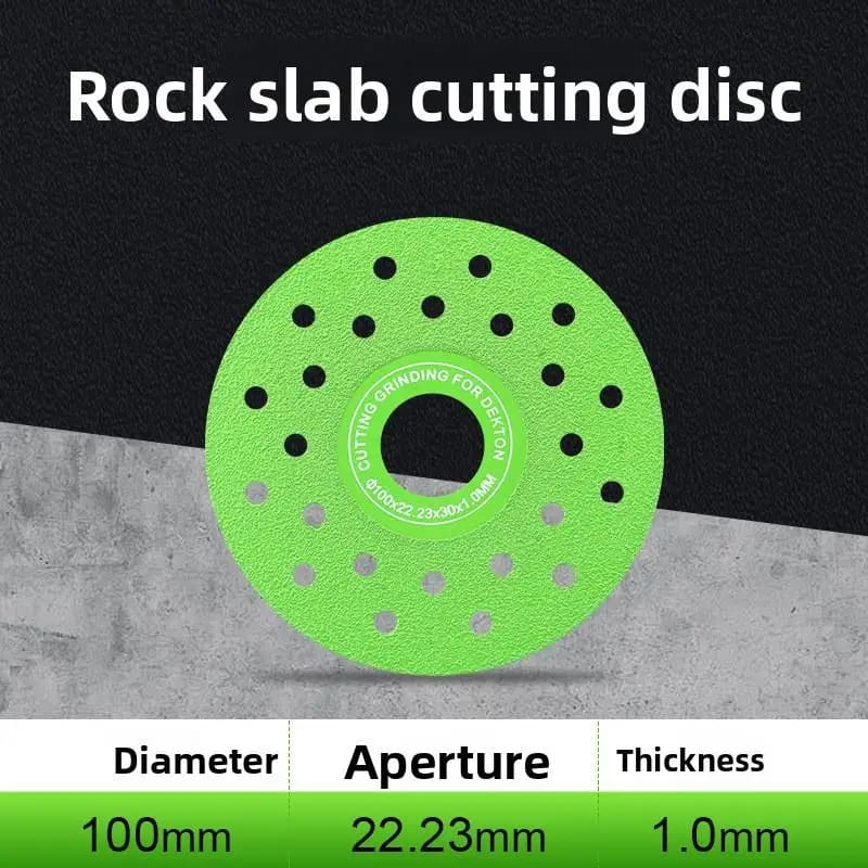 Industrial Slab Flat Diamond Cutting Grinding Wheel Angle Grinder Ti-Coated Multipurpose Wet Use for Metals Steel Ceramic Marble