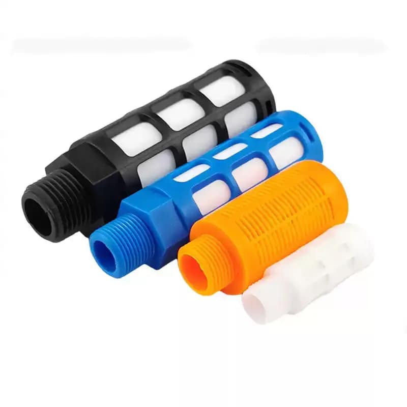 Pneumatic Parts Mechanical Components Silencers Plastic Exhaust Silencers Pneumatic Silencers for Drill Screw Applications