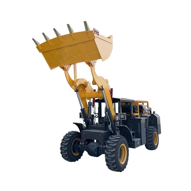 Underground Mine Explosion-Proof Four-Wheel Drive Narrow-Body Wheel Loader Mining Excavation Engineering Durable